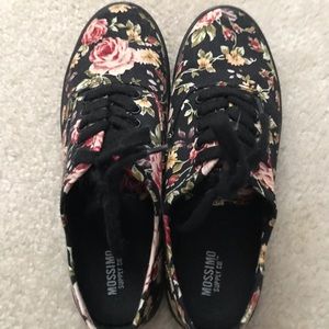 Mossimo floral sneakers